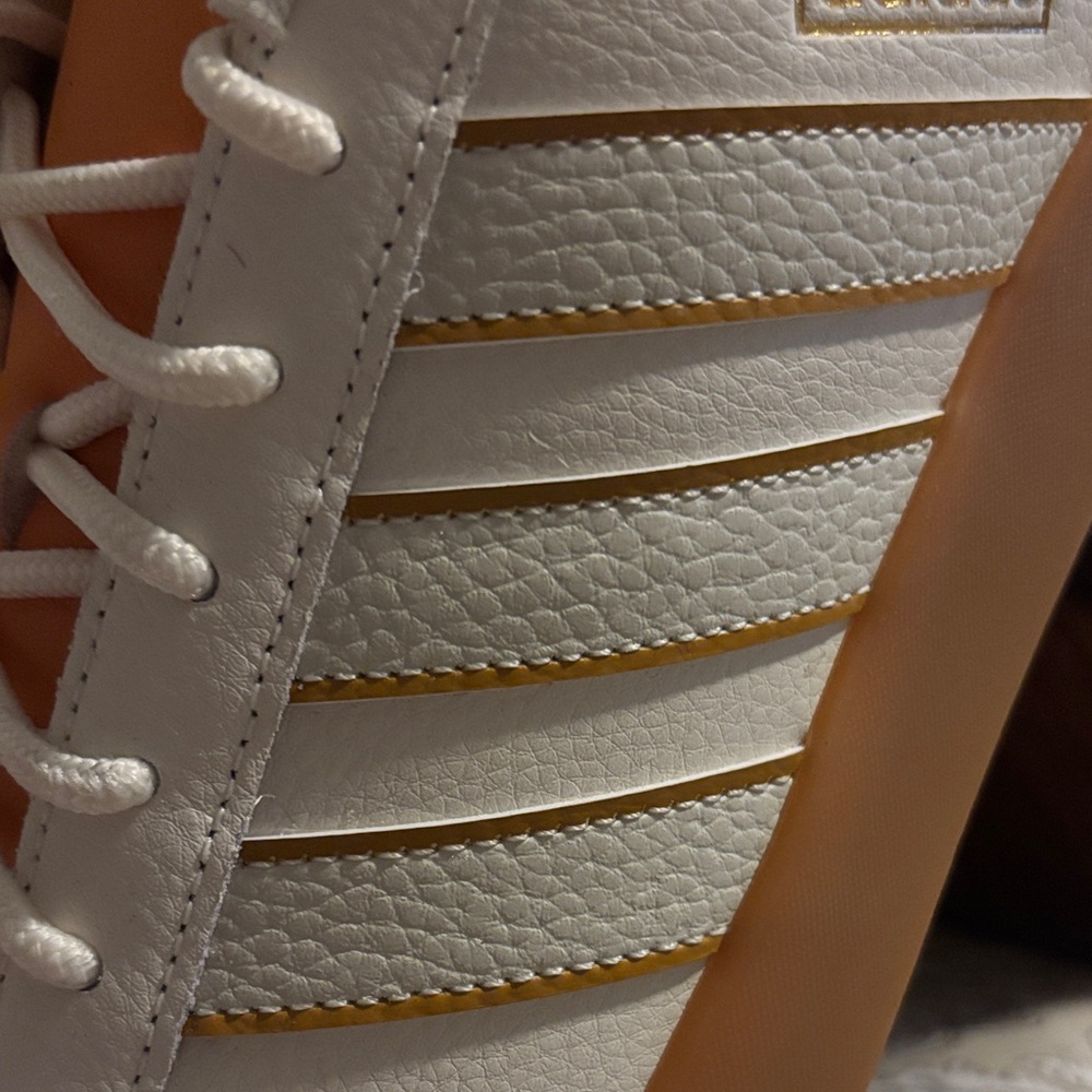 Adidas White and Orange Casual Shoes - Picture 7 of 10